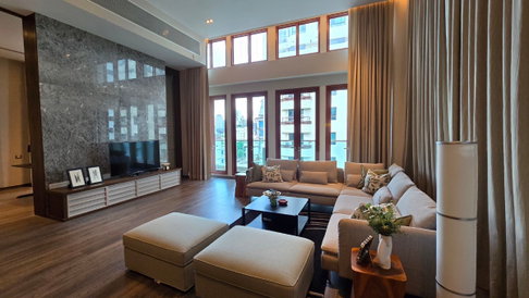 (Co-Agent Com 80%) Condo for rent The Crest Ruamrudee Monthly 150,000 thb.