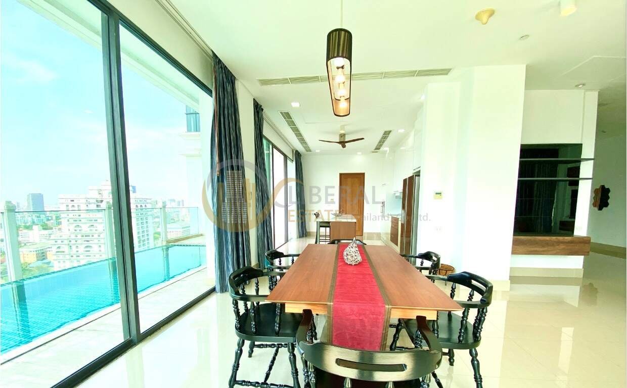 รูป LTH3253 – Luxury Duplex with Private Pool Le Raffine Sukhumvit 39 FOR SALE 3 beds size 393.8 Sq.M. BTS Phrom Phong Station ONLY 83 MB - รูปที่ 4/7
