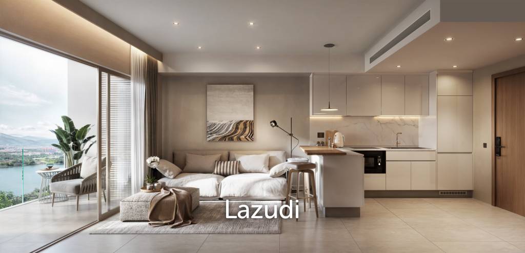 รูป 61.0 ตร.ม.  2 ห้องนอน  2 ห้องน้ำ คอนโดสำหรับ ขายใน เชิงทะเล - รูปที่ 1/1