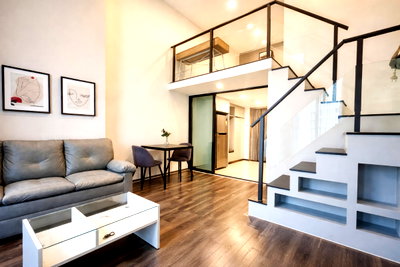 Condos for rent : ❗️More Special Price Duplex Unit❗️ for rent Knightsbridge Space Rama 9 Tel./LINE : 099-289-1569