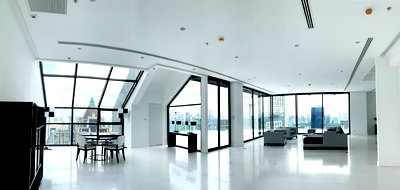 Condos for sale : LTH5070 – Duplex Penthouse Stunning Panoramic view FOR SALE 4 beds 4 baths Size 462 sq.m. near MRT Lumpini ONLY 95 MB