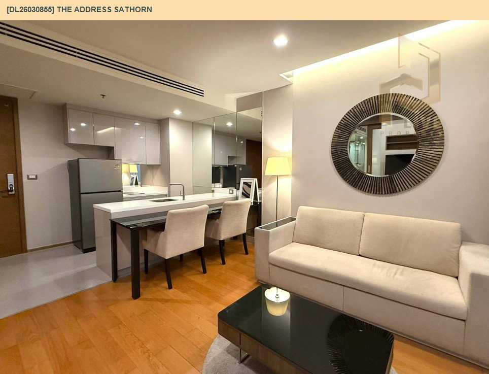 รูป DL26030855 ขายคอนโด ดิ แอดเดรส สาทร (The Address Sathorn) ใกล้ BTS เซ็นต์หลุยส์ พร้อมเข้าอยู่ โทรด่วน 0653619502 LineID @897iyzll - รูปที่ 10/11
