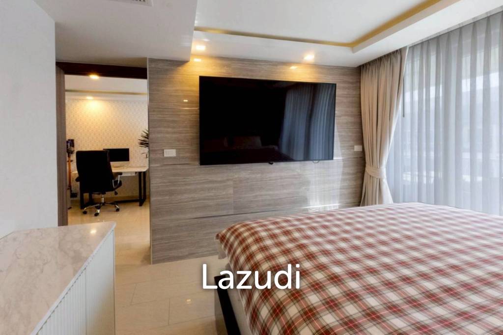 รูป คอนโด 68 ตร.ม. ชั้น 8 ใจกลางพัทยา ทำเลหนองปรือ ห้องมุมระเบียงกว้าง - รูปที่ 15/30