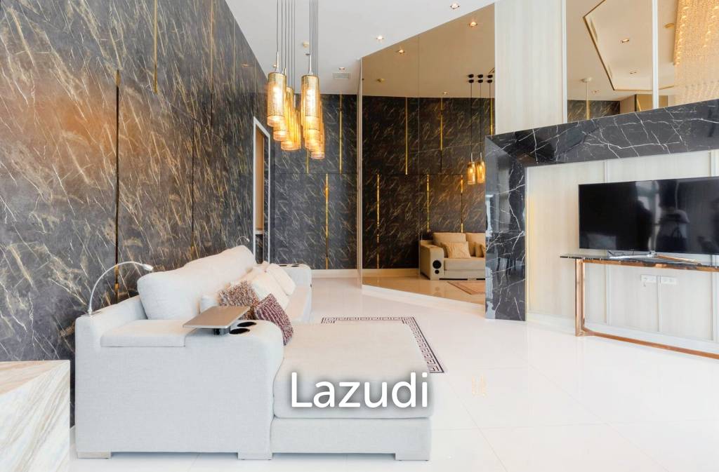 รูป 127.8 ตร.ม. 2 ห้องนอน 2 ห้องน้ำ คอนโดสำหรับ ขายใน ห้วยขวาง - รูปที่ 2/10
