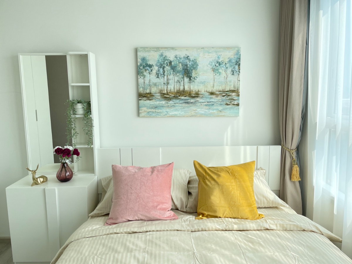 รูป 💙💛❤️ห้องนอนแยก🌊วิวแม่น้ำ📳พร้อมเครื่องซักผ้า - รูปที่ 2/7