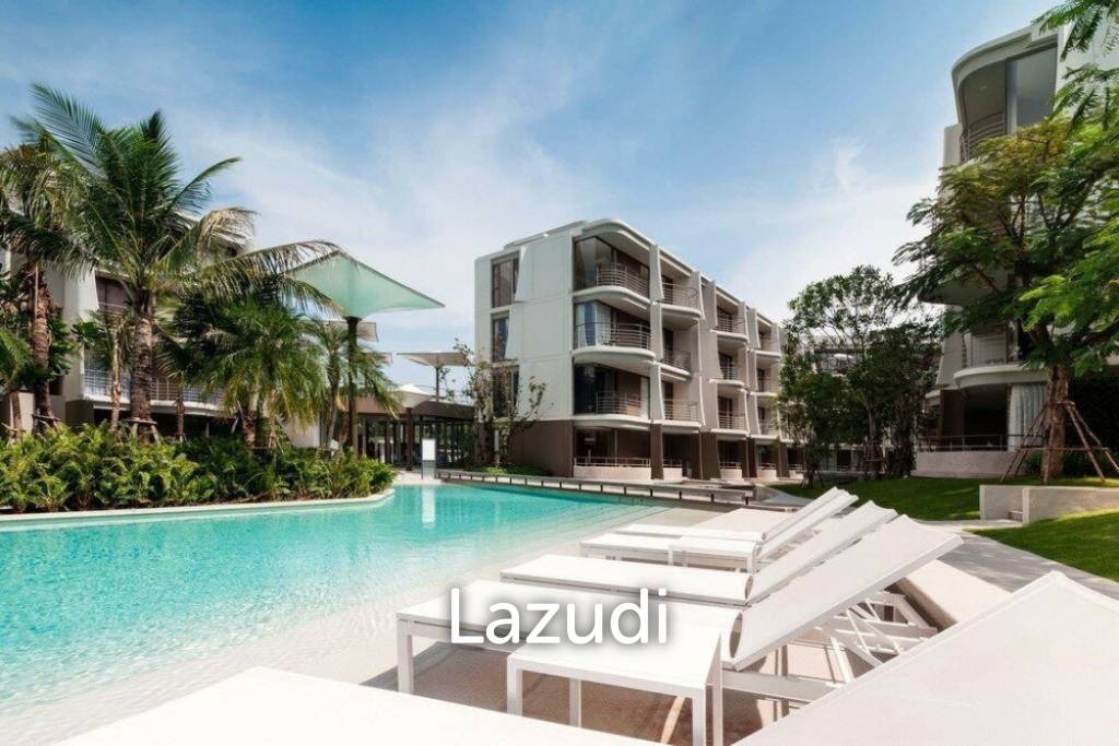 รูป คอนโดบ้านแสนคราม คอนโดตากอากาศติดทะเล 1 ห้องนอน - รูปที่ 1/24