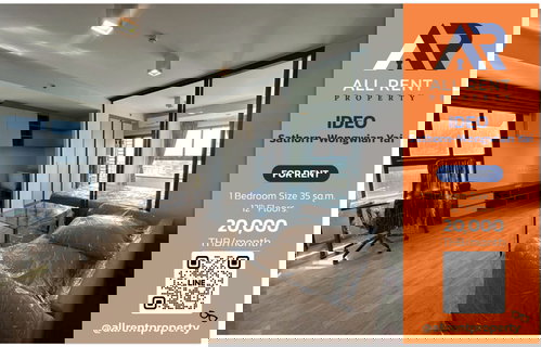 รูปภาพ ใกล้สาทรแค่เอื้อม! 🔥 IDEO Sathorn - Wongwian Yai | เพียง 140 ม. ถึง BTS | ห้องสวย ส่วนกลางล้ำ | พร้อมอยู่