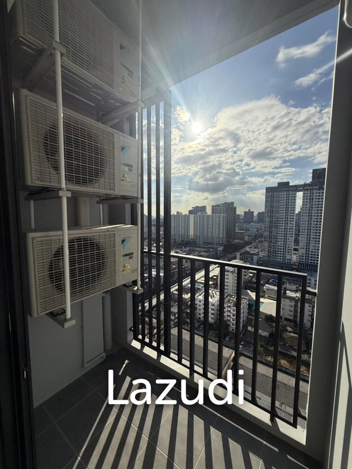 รูป คอนโดใหม่ 35 ตร.ม. ชั้น 21 ทำเลหัวหมาก บางกะปิ วิวเมืองกว้าง - รูปที่ 10/10