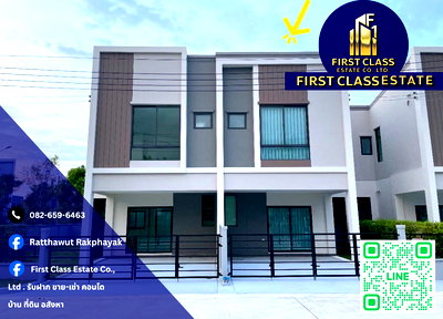 Townhouses for rent Bang Pu Industrial Estate (North) : 🔥 Townhouse For Rent Pleno Sukhumvit - Bangna 3 🔥