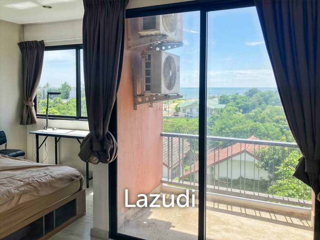 รูป คอนโด 1 ห้องนอน 47.78 ตร.ม. ชั้น 4 วิวทะเลใกล้ตัวเมืองหัวหิน - รูปที่ 8/15