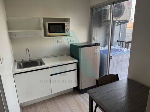 For Rent Condo PLUM CONDO BANGYAI STATION PLACE 2 Building E, Floor 3,1 bed room, Room size 26 sqm