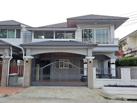🏡 ให้เช่าบ้านเดี่ยว 2 ชั้น ย่านปิ่นเกล้า - ศาลายา | หมู่บ้านสวนดอกไม้ บรมราชชนนี 105 ✨ บ้านหลังใหญ่ ใกล้เมือง เดินทางสะดวก