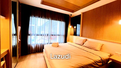 ขายคอนโด : คอนโด 31 ตร.ม. ใจกลางหัวหิน ตกแต่งครบใกล้ทะเล