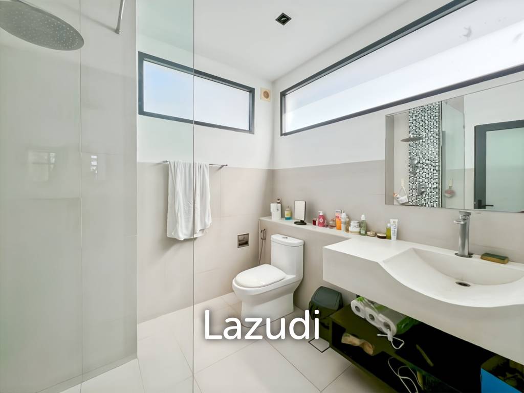 รูป คอนโดรีสอร์ทขนาด 80 ตร.ม. ชั้นล่างพร้อมสวนและสระว่ายน้ำ - รูปที่ 18/19