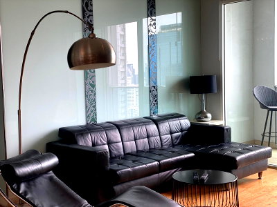 Condos for rent : LTH5094 – Millennium Residence condo FOR RENT 2 beds 2 baths Size 128 Sq.M. nearby BTS Asoke Station ONLY 80k/Month