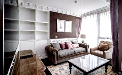 คอนโดให้เช่า : LTH3872 -Mini Penthouse FOR RENT at Sukhumvit 24 3 beds 2 baths size 126 Sq.M. Nearby BTS Phrom Phong station ONLY 138k/Month