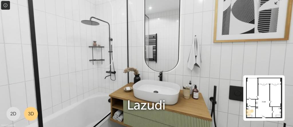 picture 2 Bed 1 Bath 88 SQ.M. Serene Condo Layan - 8/8