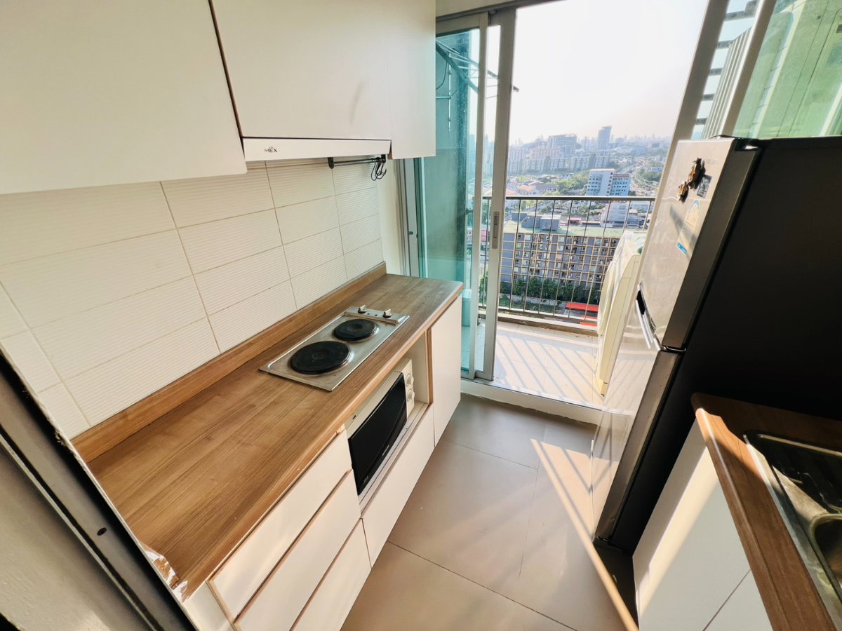 รูป ด่วน!! ห้องสวยใหม่มาก ให้เช่าห้องพร้อมอยุ่ คอนโดยูดีไลท์@หัวหมากสเตชั่น ชั้นสูงวิวสวย - รูปที่ 9/9