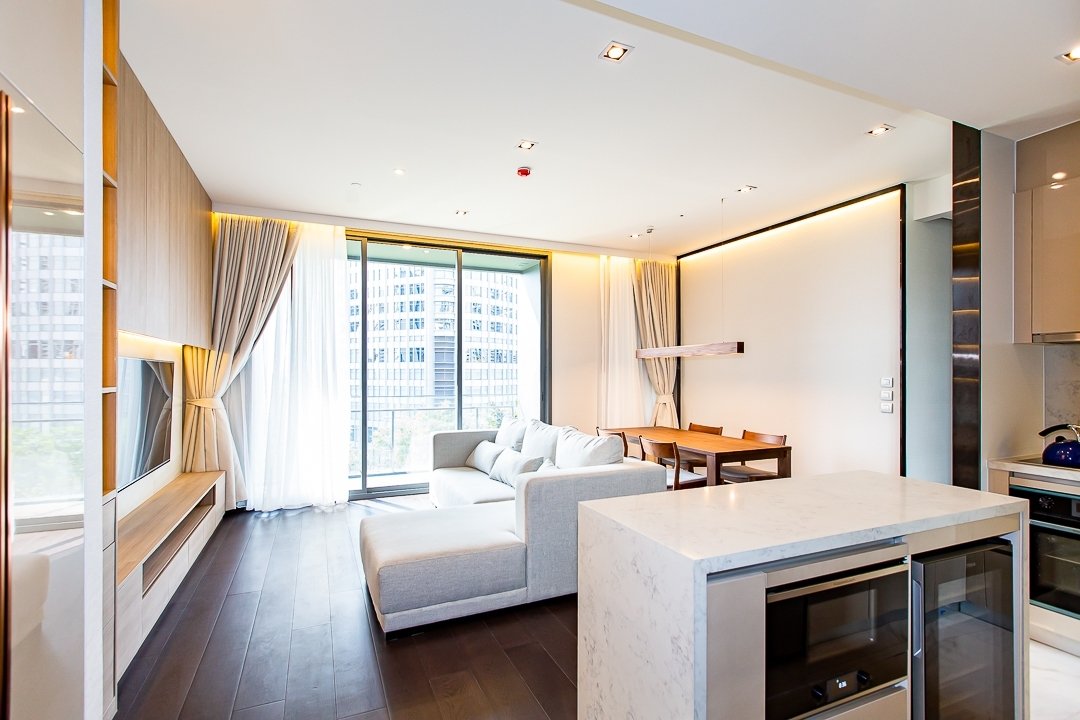 รูป LTH5104 – LAVIQ Sukhumvit 57 FOR RENT 2 beds 2 baths size 92 Sq.M. Nearby BTS Thonglor station ONLY 80k /Month - รูปที่ 2/5
