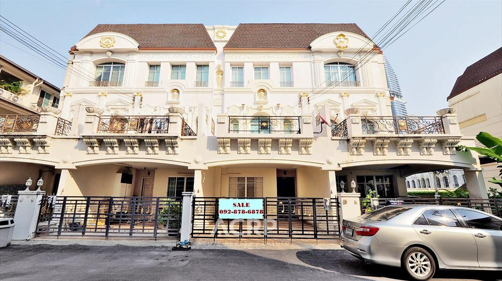 รูป ขายบ้านกลางกรุง แกรนด์ เวียนนา พระราม 3 ขนาด 34 ตร.ว. 3 ชั้น ทำโฮมออฟฟิศได้ - รูปที่ 2/17