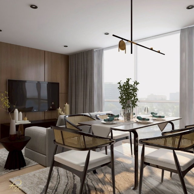 รูป The View Condo Suanluang เดอะวิวคอนโดสวนหลวง 1ห้องนอน พื้นที่เยอะ 48.8 ตร.ม. ทำเลใกล้สวนหลวง เซ็นทรัล - รูปที่ 4/14