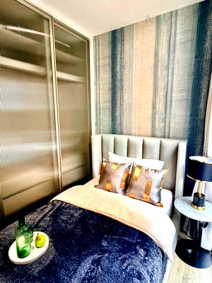 คอนโดให้เช่า : 🚩 ให้เช่าคอนโด ฟินน์ อโศก อาคาร 1 ชั้น 4 2 ห้องนอน ขนาด 48 ตรม ใกล้ เทอร์มินอล 21 อโศก