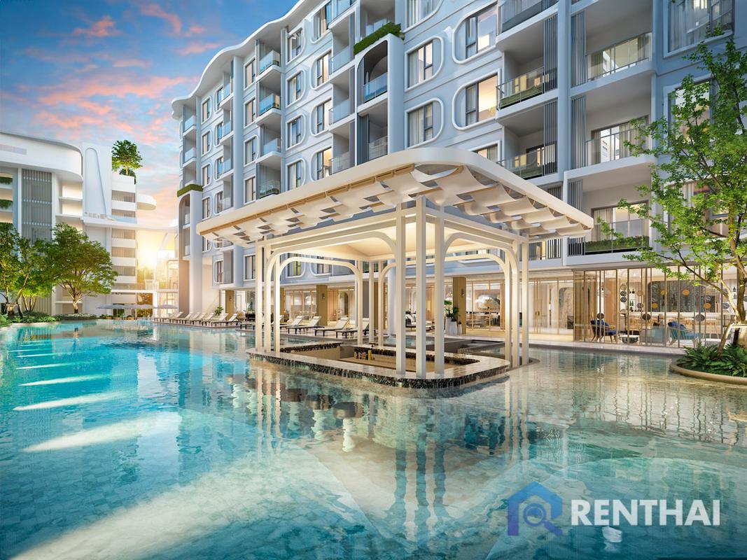 Luxury 2 Bed Condo at The Title Serenity Naiyang, Pool, Gym, Sauna