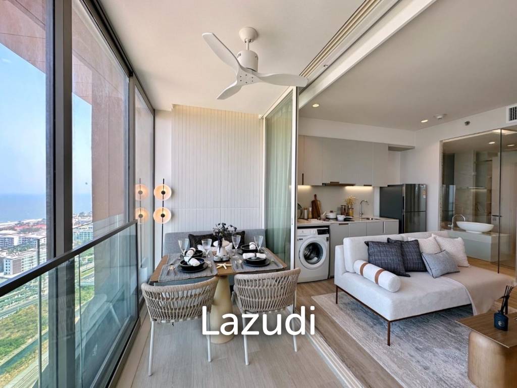 รูป เวหา หัวหิน คอนโดใหม่ 2 ห้องนอน วิวทะเลพร้อมพรีเมี่ยมจากุซซี่ - รูปที่ 4/17