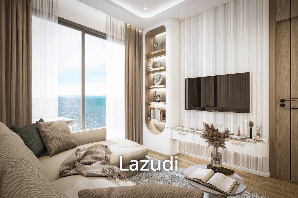รูป 2 ห้องนอน 2 ห้องน้ำ 76.92 ตร.ม. ซีสไปร์ จอมเทียน - รูปที่ 1/10