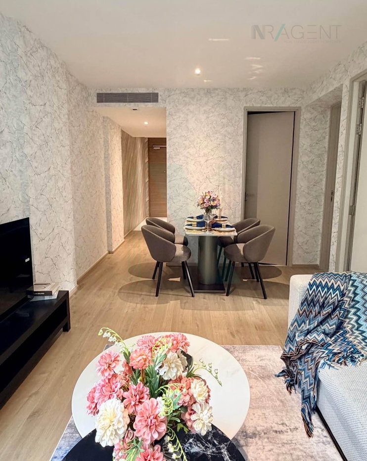 รูป 🚩 ให้เช่าคอนโด ฟินน์ อโศก อาคาร 1 ชั้น 4 2 ห้องนอน ขนาด 48 ตรม ใกล้ เทอร์มินอล 21 อโศก - รูปที่ 6/8