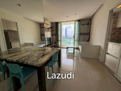 54 sqm 2-Bed Condo on High Floor at TC Green Rama 9, Huai Khwang