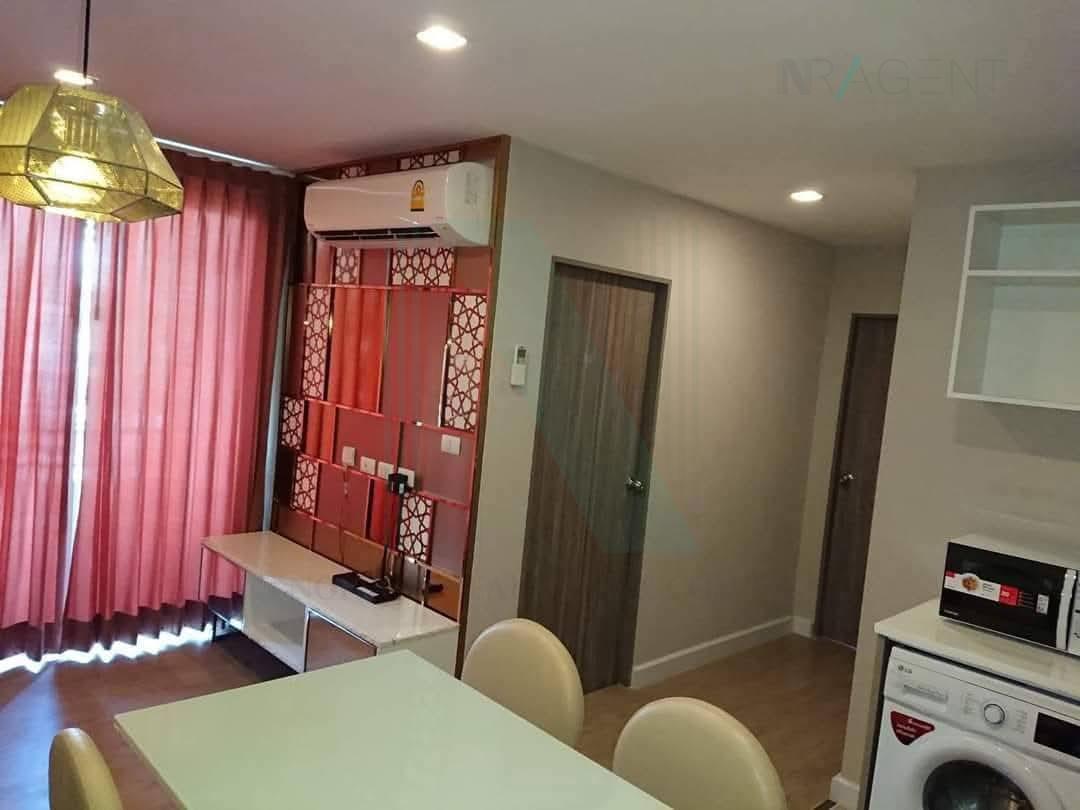 รูป 🔺 ให้เช่าคอนโด เมโทรลักซ์ รัชดา อาคาร A ชั้น 3 2 ห้องนอน ขนาด 43 ตรม ใกล้ ตลาดเมืองไทยภัท - รูปที่ 3/8