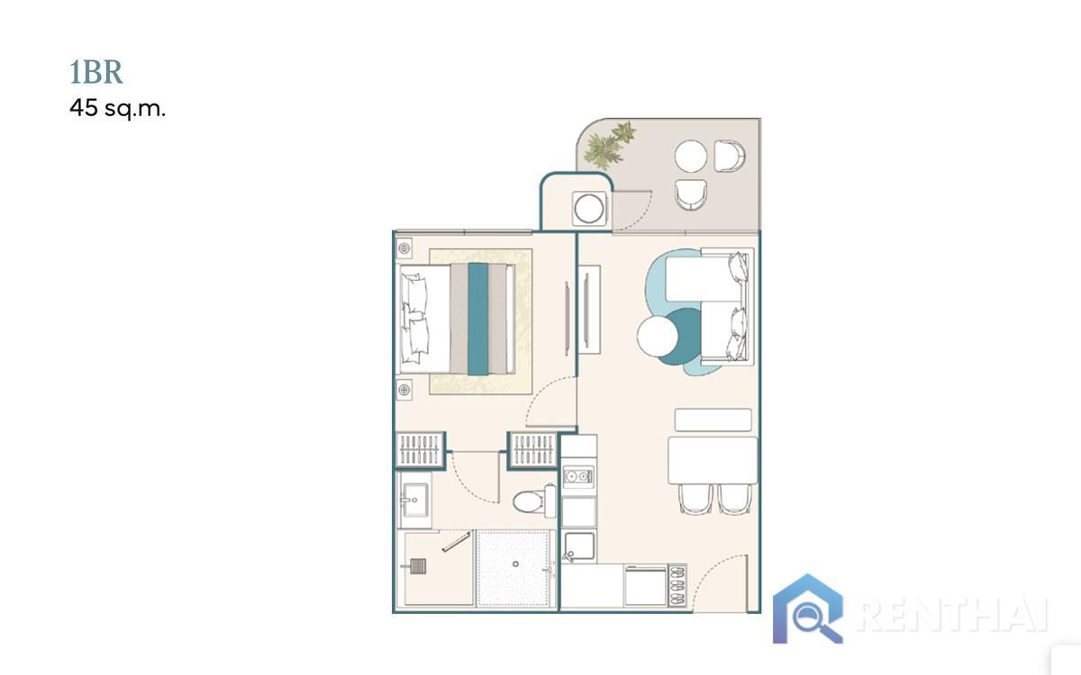 รูป สำหรับ ขาย คอนโด 1 ห้องนอน ที่ Peylaa Phuket - รูปที่ 5/21