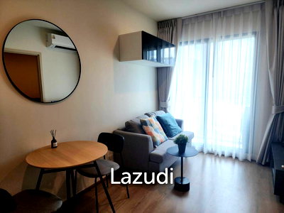 Condos for rent THE NINTH TOWER : 27 sqm 1 bedroom condo on 18th floor at Nue District R9 Huai Khwang Bangkok