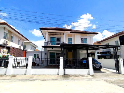 ขายบ้านเดี่ยว : ขายบ้านเดี่ยวมือสอง หมู่บ้านพฤกษาวิลเลจ 5 บางใหญ่ นนทบุรี งดรับนายหน้า เจ้าของขายเอง