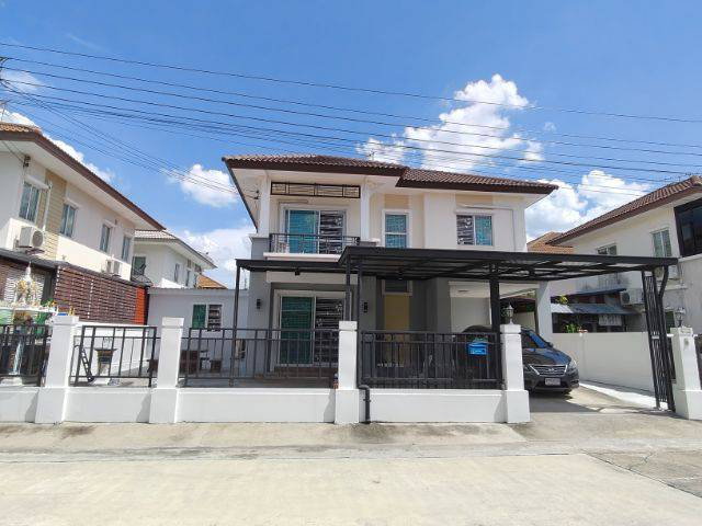 รูป ขายบ้านเดี่ยวมือสอง หมู่บ้านพฤกษาวิลเลจ 5 บางใหญ่ นนทบุรี งดรับนายหน้า เจ้าของขายเอง - รูปที่ 1/14
