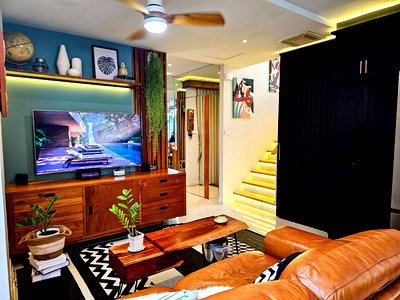 บ้านเดี่ยวให้เช่า : ให้เช่าบ้านเดี่ยว อารียา โคโม่ พรีโม่ บางนา-วงแหวนฯ แต่งสวย พร้อมอยู่ HST0098