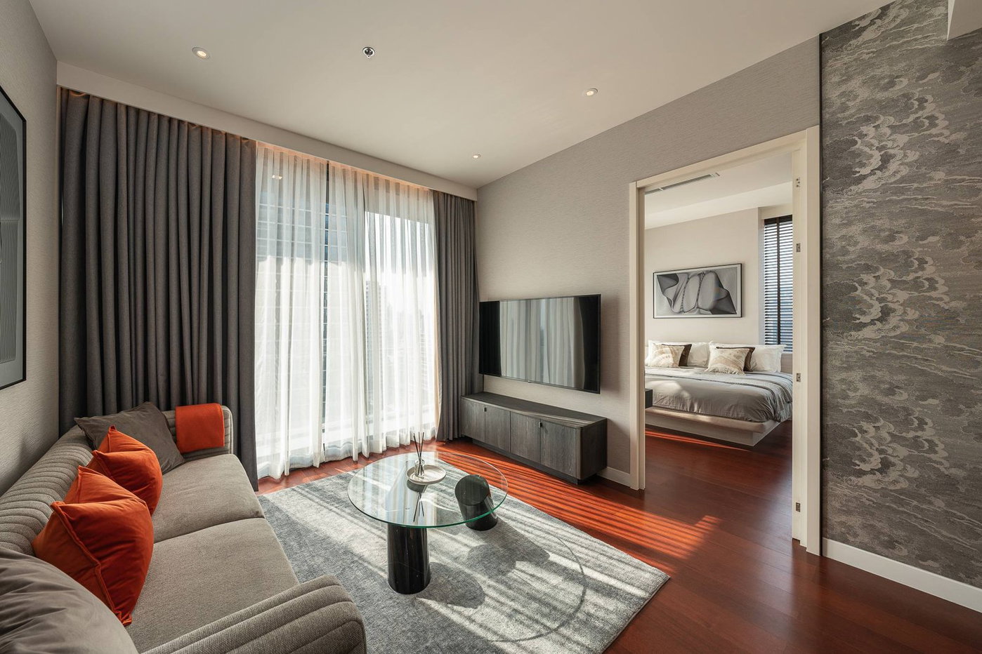 รูป LTH3890 – KHUN by YOO FOR RENT 2 beds 2 baths size 82.21 Sq.M. Nearby BTS Thonglor station ONLY 110k/Month - รูปที่ 1/6