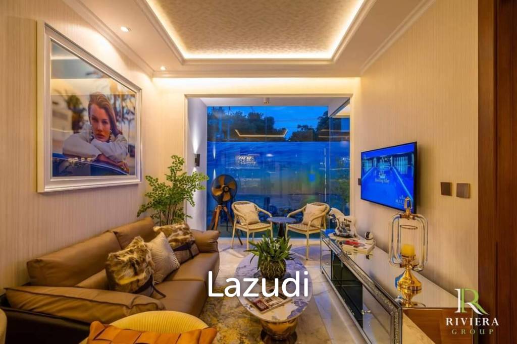 รูป 40.0 ตร.ม. 1 ห้องนอน 1 ห้องน้ำ คอนโดสำหรับ ขายใน นาเกลือ - รูปที่ 2/7