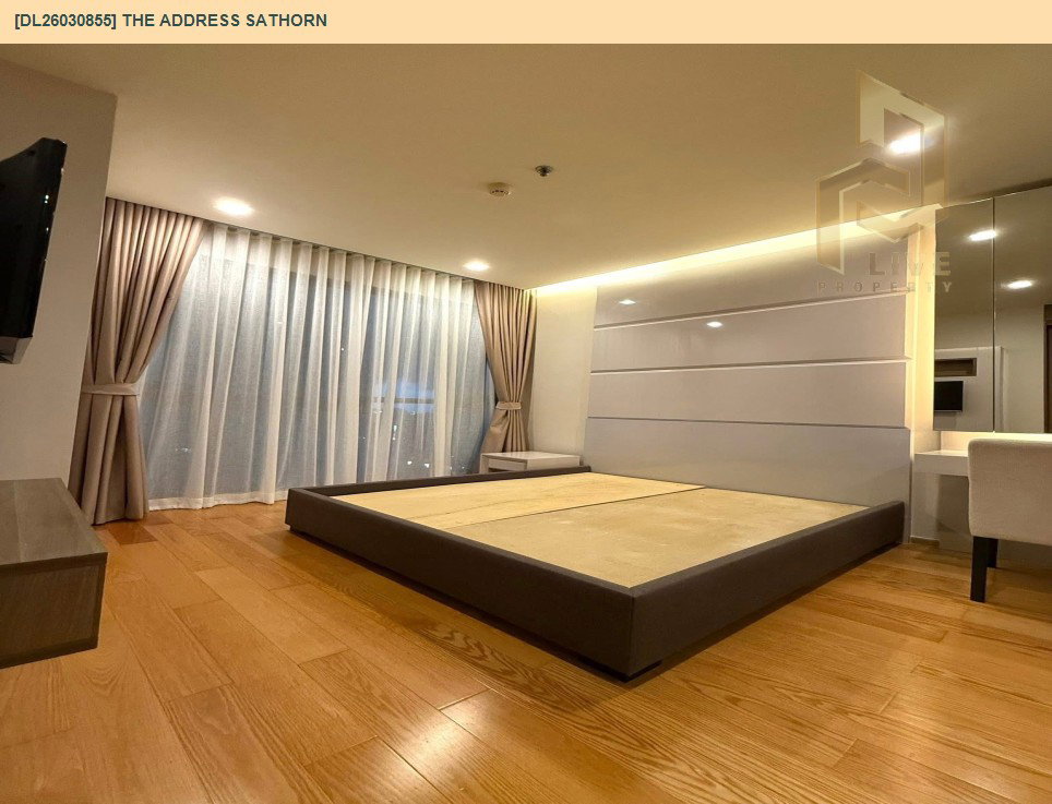 รูป DL26030855 ขายคอนโด ดิ แอดเดรส สาทร (The Address Sathorn) ใกล้ BTS เซ็นต์หลุยส์ พร้อมเข้าอยู่ โทรด่วน 0653619502 LineID @897iyzll - รูปที่ 3/11