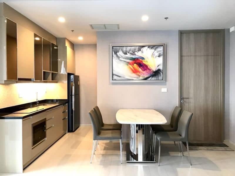 รูป LTH3981 – Noble Ploenchit FOR RENT 2 beds 2 baths size 95 Sq.M. Nearby BTS Phloen Chit station ONLY 95k/Month - รูปที่ 2/6