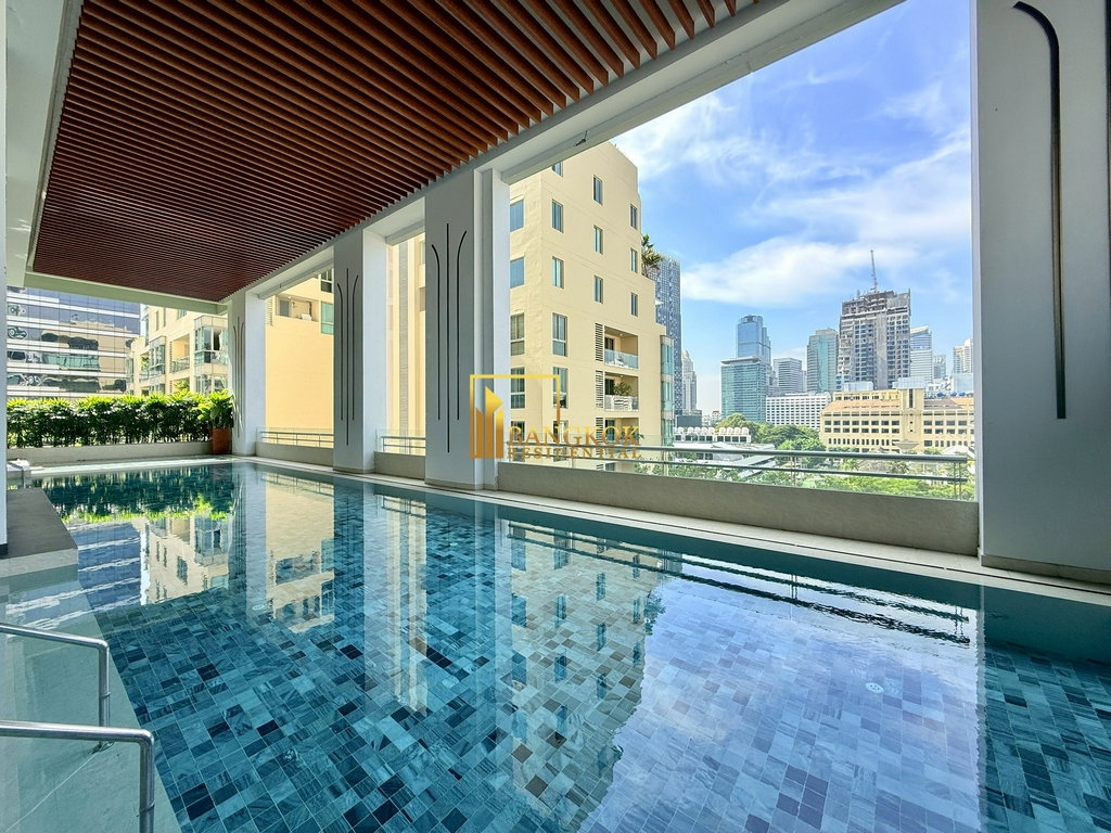 รูป The Royal Saladaeng | Beautiful 3 Bed Condo For Rent in Silom - BR61239CD - รูปที่ 26/39