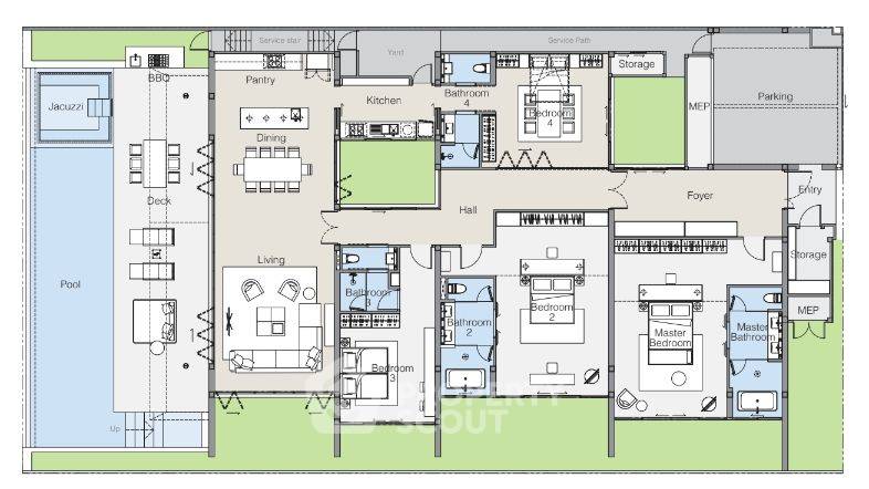 4-BR Condo at Laguna Lakelands Residences close to Laguna (ID 1518988) - image 3