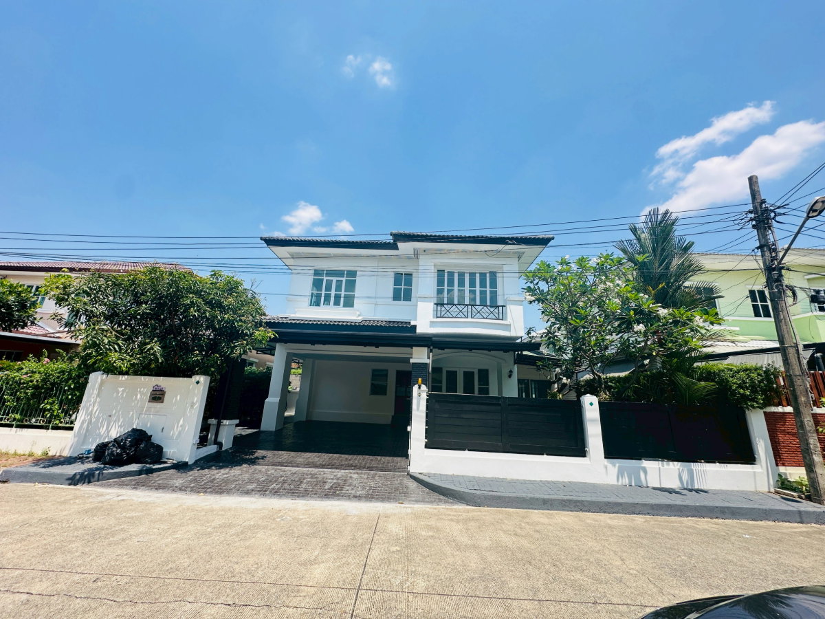 รูป ขายบ้าน นันทวัน วัชรพล รีโนเวททั้งหลัง บรรยากาศดี ใกล้ทางด่วน ราคา 7.29 ล้าน - รูปที่ 20/21