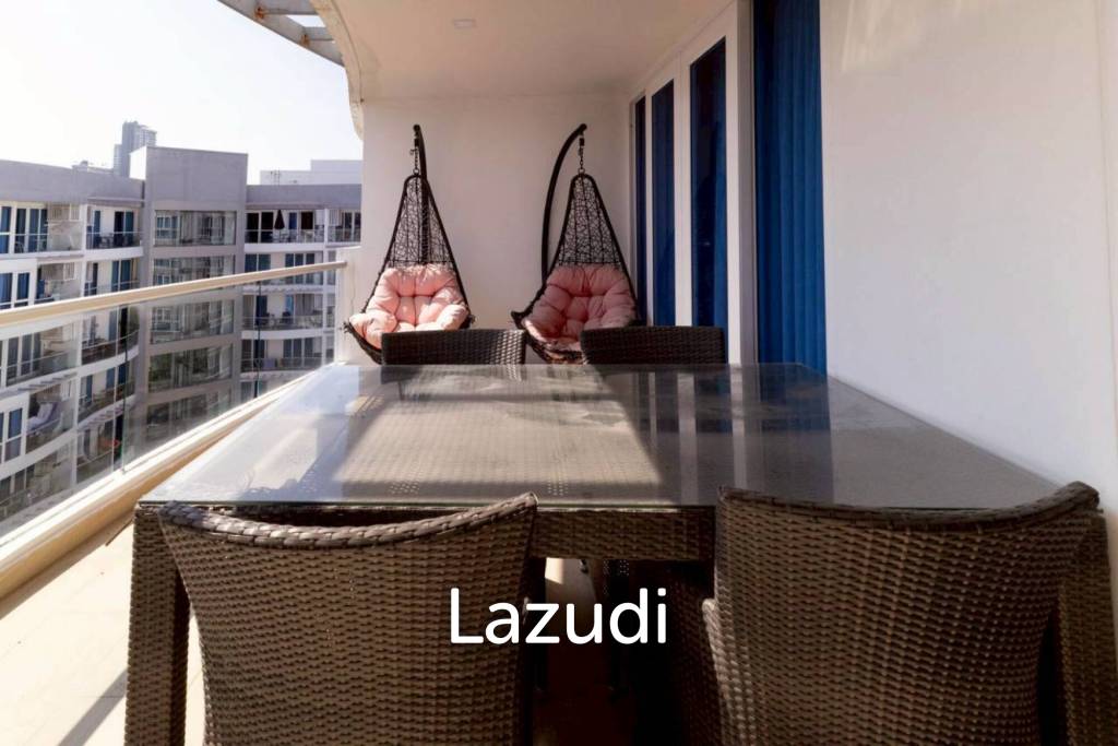 รูป คอนโด 68 ตร.ม. ชั้น 8 ใจกลางพัทยา ทำเลหนองปรือ ห้องมุมระเบียงกว้าง - รูปที่ 26/30