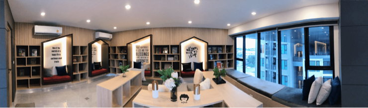 รูป ให้เช่า The origin Rammintra 83 | 2 bed | 22,000 THB | ว่าง 18/3/2026 | line @propertygreat - รูปที่ 43/47