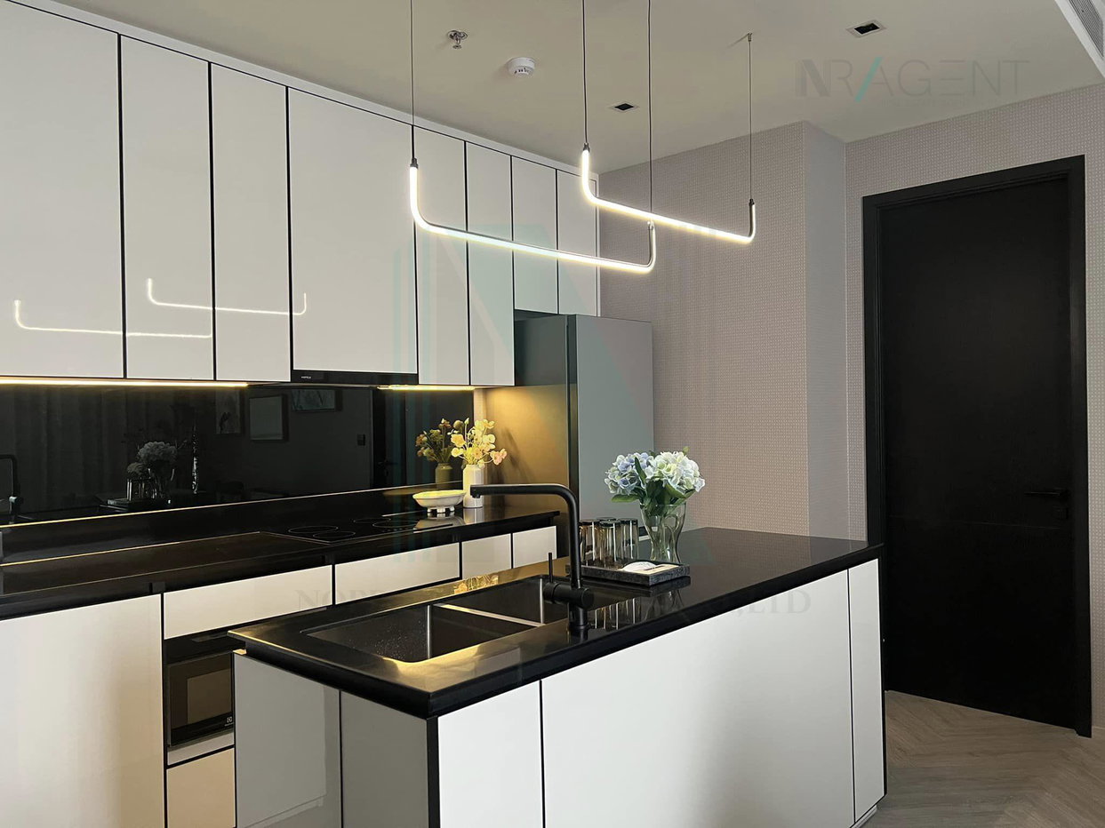 รูป 🚩 ให้เช่าคอนโด แชปเตอร์ เจริญนคร-ริเวอร์ไซด์ อาคาร A ชั้น 18 2 ห้องนอน ขนาด 68 ตรม ใกล้ BTS กรุงธนบุรี - รูปที่ 8/8