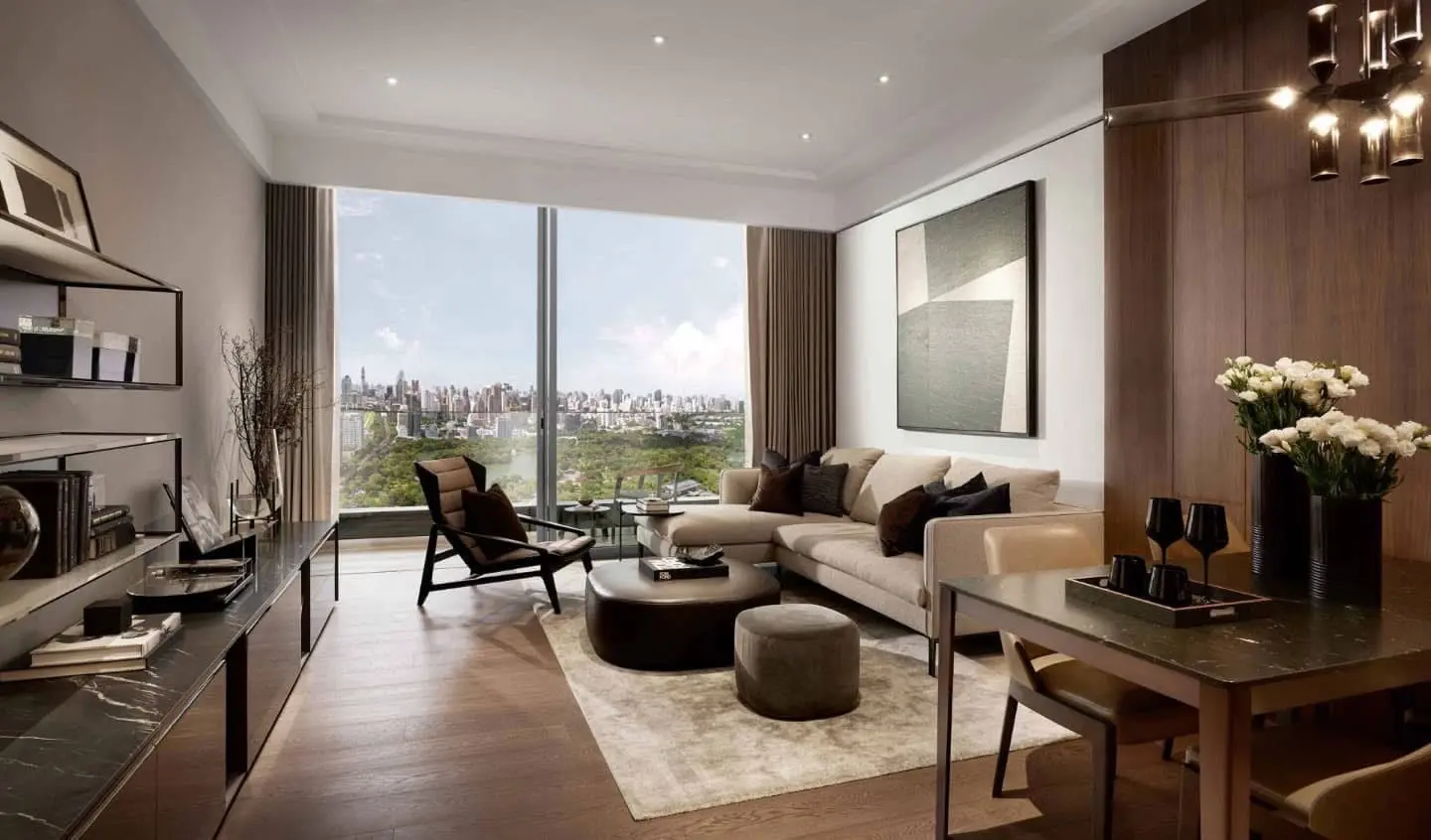 รูป Dusit Central Park 2 bedrooms, for sale - รูปที่ 2/5