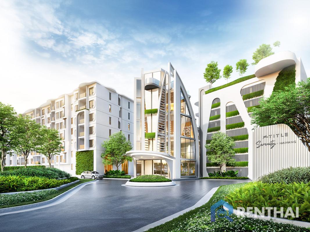 The Title Serenity Naiyang 1bed Condo in Phuket, Pool with Luxury Amenities