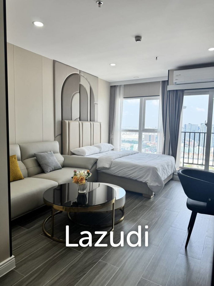 รูป 28.0 ตร.ม. 1 ห้องนอน 1 ห้องน้ำ คอนโดสำหรับ เช่าใน หัวหมาก - รูปที่ 3/8